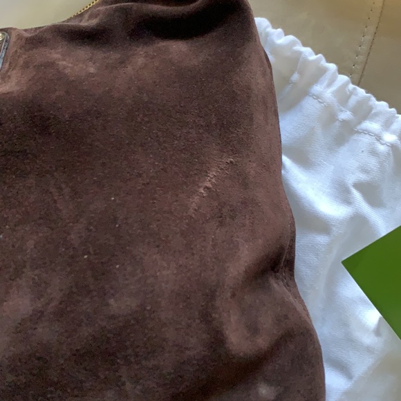 Kate Spade Suede and Patent Hobo Purse - Picture 9 of 9